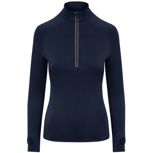 Ladies Cool Flex Half Zip Top