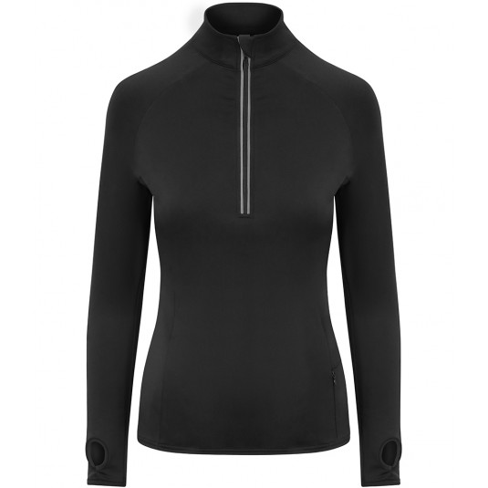 Ladies Cool Flex Half Zip Top