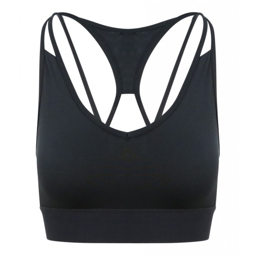 Ladies Cross Back Crop Top