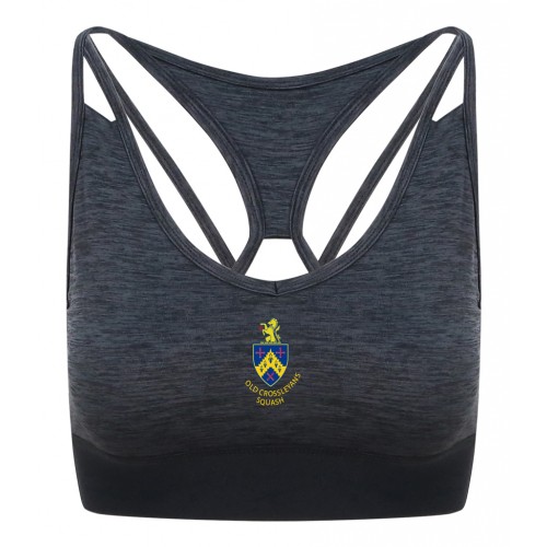 Ladies Cross Back Crop Top