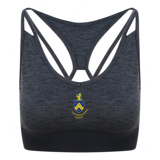 Ladies Cross Back Crop Top